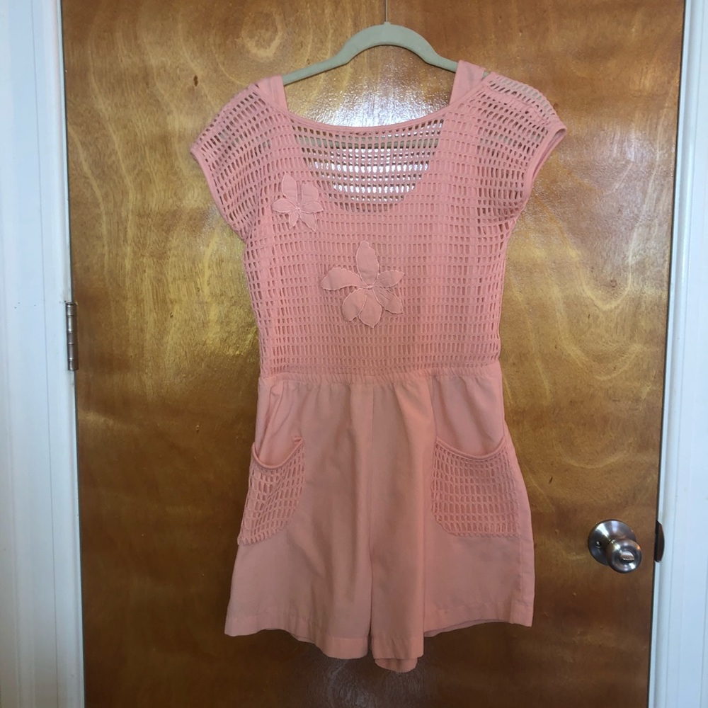 Vintage Pink Romper
